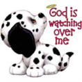 Toddler and Youth Christian Shirts _ God is Watching over me