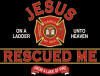 Jesus Rescued Me Christian T-Shirt