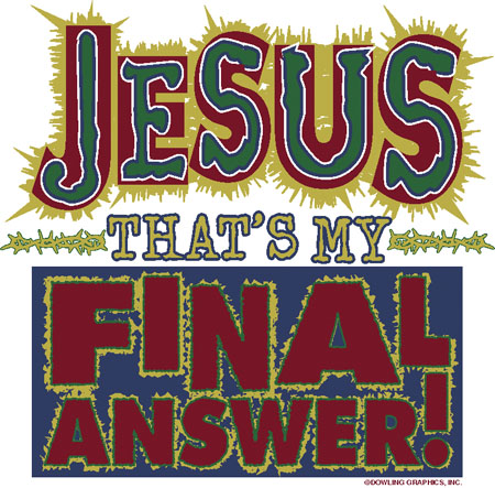 Jesus-Final Answer - Hoodie