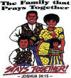 Christian heat transfers - The Family that Prays Together