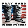 Patriotic Pray Hard Christian Heat Transfers