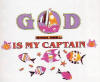 Christian heat transfers - God is My Captain